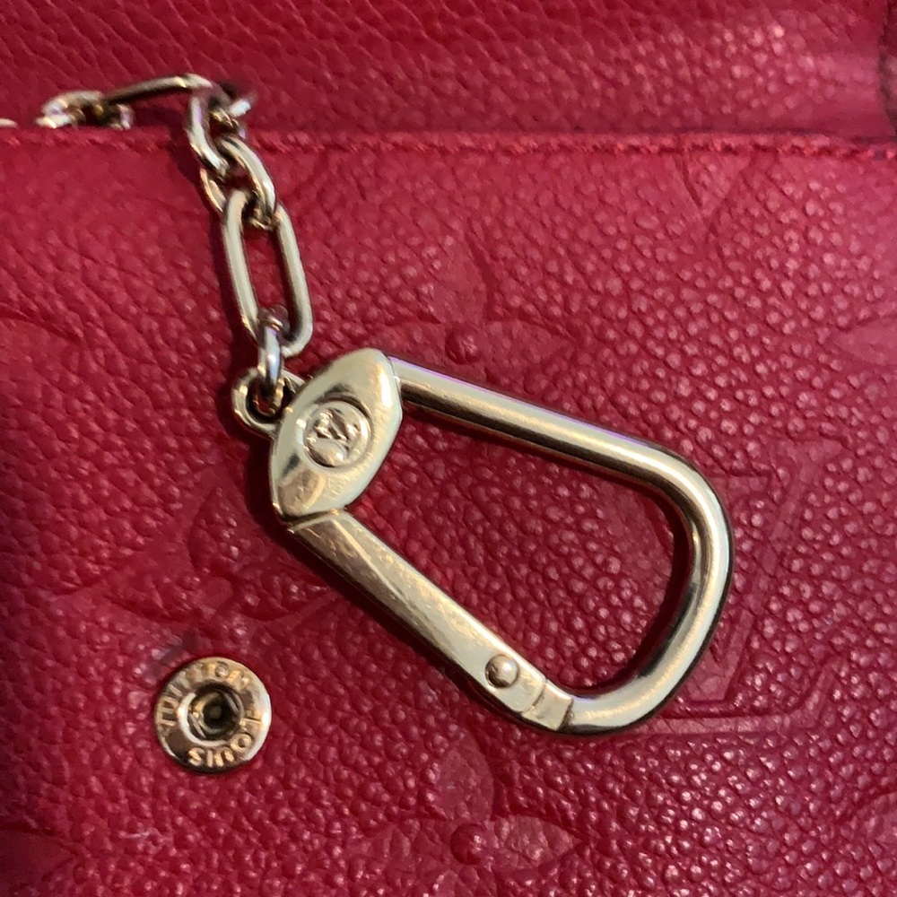 Louis Vuitton Empreinte Cerise Red Key Pouch - Picture 4 of 13